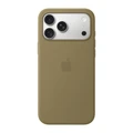 Чехол Apple iPhone 18 Pro Max Silicone Case with MagSafe (MK924) оливковый (Olive)