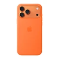 Чехол Apple iPhone 17 Pro Max Silicone Case with MagSafe (MGFL4) оранжевый (Orange)