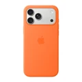 Чехол Apple iPhone 17 Pro Max Silicone Case with MagSafe (MGFL4) оранжевый (Orange)