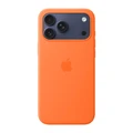 Чехол Apple iPhone 17 Pro Max Silicone Case with MagSafe (MGFL4) оранжевый (Orange)