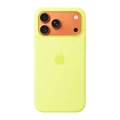 Чехол Apple iPhone 17 Pro Max Silicone Case with MagSafe (MGFM4) неоновый жёлтый (Neon Yellow)