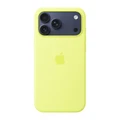 Чехол Apple iPhone 17 Pro Max Silicone Case with MagSafe (MGFM4) неоновый жёлтый (Neon Yellow)