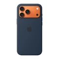 Чехол Apple iPhone 17 Pro Max Silicone Case with MagSafe (MGFP4) тёмная ночь (Midnight)