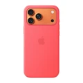 Чехол Apple iPhone 17 Pro Max Silicone Case with MagSafe (MHW64) ярко-гуавовый (Bright Guava)