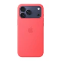 Чехол Apple iPhone 17 Pro Max Silicone Case with MagSafe (MHW64) ярко-гуавовый (Bright Guava)