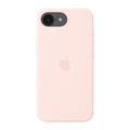 Чехол Apple iPhone 17e Silicone Case with MagSafe (MHWJ4) нежно-розовый (Soft Pink)
