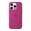 Чехол Apple iPhone 16 Pro Silicone Case with MagSafe (MYYN3) фуксия (Fuchsia)