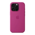 Чехол Apple iPhone 16 Pro Silicone Case with MagSafe (MYYN3) фуксия (Fuchsia)