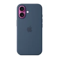 Чехол Apple iPhone 16 Silicone Case with MagSafe (MYY23) деним (Denim)