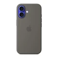 Чехол Apple iPhone 16 Silicone Case with MagSafe (MYY33) серый камень (Stone Gray)
