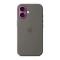 Чехол Apple iPhone 16 Silicone Case with MagSafe (MYY33) серый камень (Stone Gray)