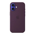 Чехол Apple iPhone 16 Silicone Case with MagSafe (MYY43) сливовый (Plum)