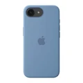 Чехол Apple iPhone 16e Silicone Case (MD3Q4) зимний голубой (Winter Blue)