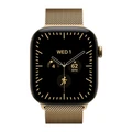 Ремешок Apple Watch Milanese Loop 46 мм M/L (MJNQ4) сияющее золото (Radiant Gold)