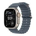 Ремешок Apple Watch Ocean Band 49 мм (MGCC4) тёмно-синий (Anchor Blue), натуральная фурнитура