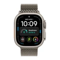Ремешок Apple Watch Titanium Milanese Loop 49 мм M (MK0D4) натуральный титан (Natural Titanium)