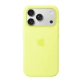 Чехол Apple iPhone 17 Pro Silicone Case with MagSafe (MGFF4) неоновый жёлтый (Neon Yellow)