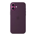 Чехол Apple iPhone 16 Plus Silicone Case with MagSafe (MYYD3) сливовый (Plum)