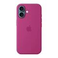 Чехол Apple iPhone 16 Silicone Case with MagSafe (MYY53) фуксия (Fuchsia)