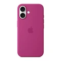 Чехол Apple iPhone 16 Silicone Case with MagSafe (MYY53) фуксия (Fuchsia)