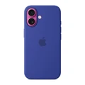 Чехол Apple iPhone 16 Silicone Case with MagSafe (MYY63) ультрамарин (Ultramarine)