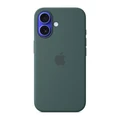 Чехол Apple iPhone 16 Silicone Case with MagSafe (MYY83) озёрно-зелёный (Lake Green)