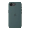 Чехол Apple iPhone 16e Silicone Case (MD3X4) озёрно-зелёный (Lake Green)