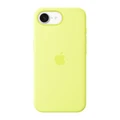 Чехол Apple iPhone 16e Silicone Case (MGYW4) неоновый жёлтый (Neon Yellow)