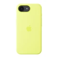 Чехол Apple iPhone 16e Silicone Case (MGYW4) неоновый жёлтый (Neon Yellow)