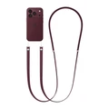Ремешок Apple Crossbody Strap для iPhone (MK974) бордовый (Burgundy)