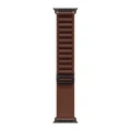 Ремешок Apple Watch Alpine Loop 49 мм M (MKF14) бордовый (Burgundy), чёрная фурнитура