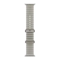 Ремешок Apple Watch Ocean Band 49 мм (MK7K4) полупрозрачный серый (Translucent Grey), натуральная фурнитура