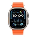 Ремешок Apple Watch Ocean Band 49 мм (MT653) оранжевый (Orange), натуральная фурнитура