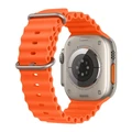 Ремешок Apple Watch Ocean Band 49 мм (MT653) оранжевый (Orange), натуральная фурнитура