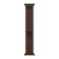 Ремешок Apple Watch Trail Loop 49 мм M/L (MKAE4) тёмная умбра (Dark Umber), чёрная фурнитура