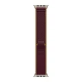 Ремешок Apple Watch Trail Loop 49 мм M/L (MK8H4) бордовый (Burgundy), натуральная фурнитура