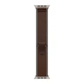Ремешок Apple Watch Trail Loop 49 мм M/L (MK8K4) тёмная умбра (Dark Umber), натуральная фурнитура