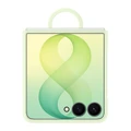 Чехол Samsung Silicone Ring Magnet Case для Galaxy Z Flip 8 мятный (Mint)