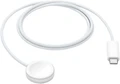 Кабель Apple Watch Magnetic Fast Charger USB-C (MLWJ3) 1 м, силиконовый, белый (White)