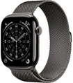 Умные часы Apple Watch Series 11 46 мм, корпус грифельный титан (Slate Titanium), ремешок Milanese Loop грифельный (Slate) M/L