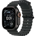 Умные часы Apple Watch Ultra 3 49 мм, корпус чёрный титан (Black Titanium), ремешок Ocean Band чёрный (Black)