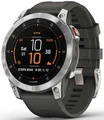 Умные часы Garmin Epix (Gen 2) Sapphire серый стальной