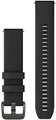 Ремешок Garmin Quick Release 20 мм Black Silicone with Gunmetal Hardware