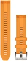 Ремешок Garmin QuickFit 22 мм Silicone MARQ Gen 2 Rubber Strap Spark Orange