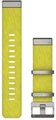 Ремешок Garmin QuickFit 22 мм Strap MARQ Jacquard Weave Nylon Strap Yellow/Green