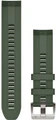 Ремешок Garmin QuickFit 22 мм Silicone MARQ Rubber Strap Pine Green
