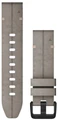Ремешок Garmin QuickFit 20 мм Shale Gray Suede Leather