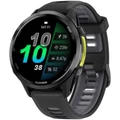 Умные часы Garmin Forerunner 970 Carbon Grey DLC Titanium Black/Translucent Whitestone