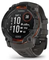 Умные часы Garmin Instinct 3 50 мм Solar Black with Charcoal Band чёрный