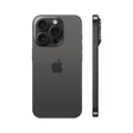 Смартфон Apple iPhone 15 Pro 128 GB (nano SIM + eSIM) чёрный титан (Black Titanium)